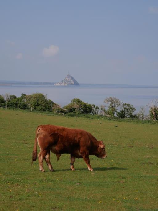 Gite La Mer, A La Campagne En Normandie, Proche Du Mont St Michel Lolif 外观 照片